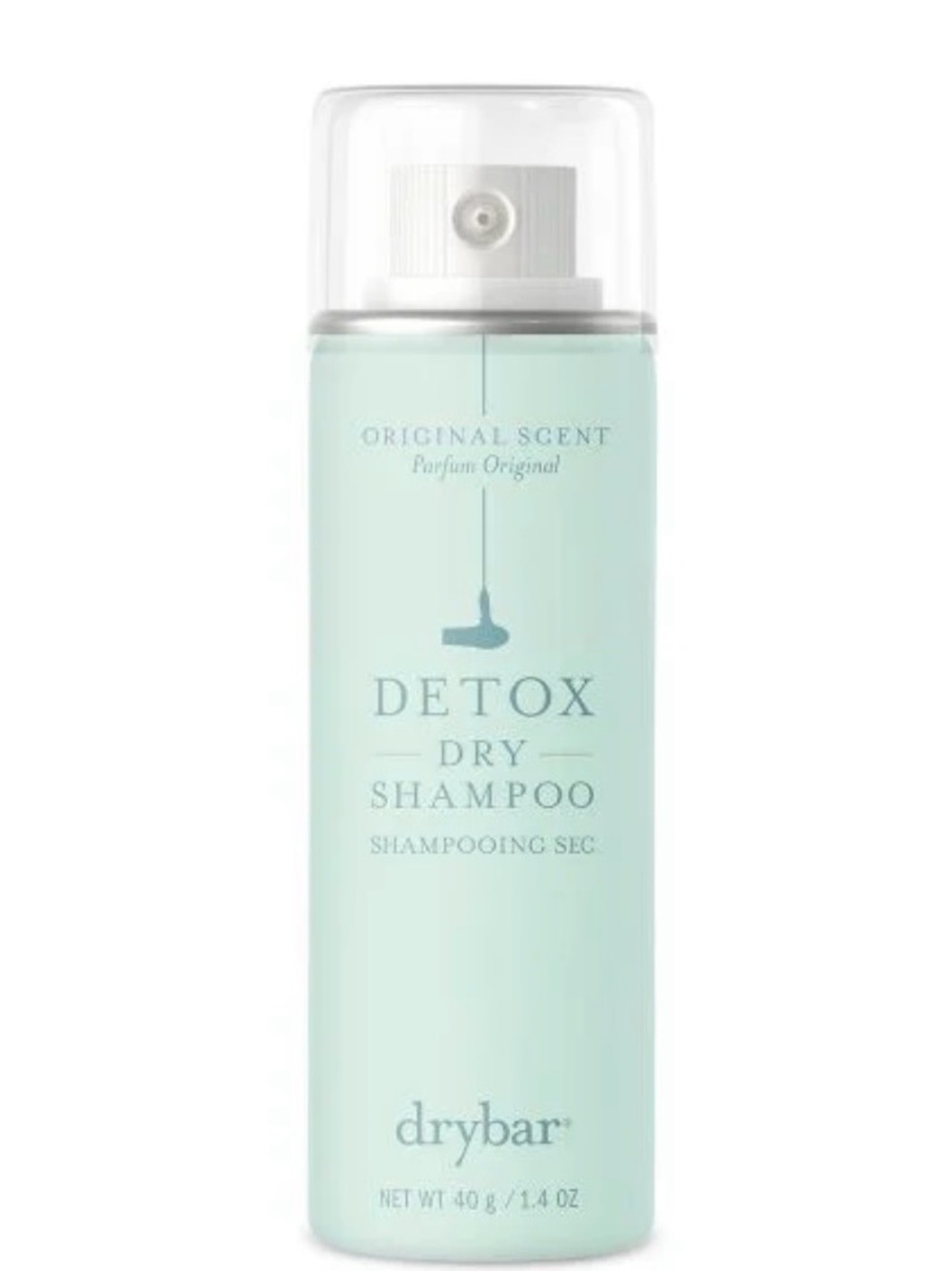 Drybar Detox Dry Shampoo in Mint Green